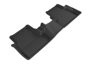 Lincoln MKC Floor Mats - Rear - 3D MAXpider - Kagu - Black - `15-`16